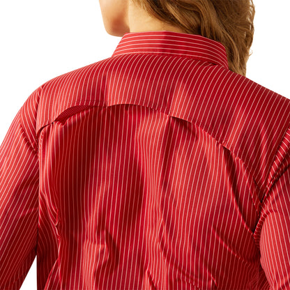 Ariat Equestrian Red Stripe VentTEK Shirt