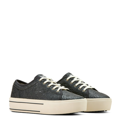 Ariat Skylar Black Floral Embossed Shoe