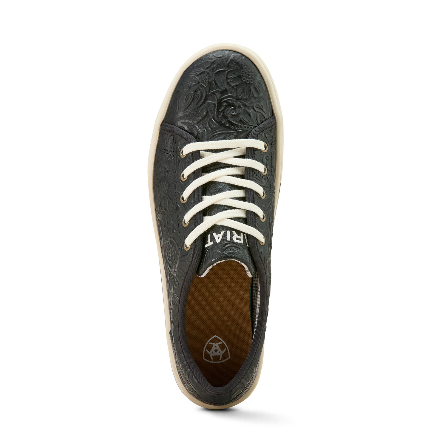 Ariat Skylar Black Floral Embossed Shoe