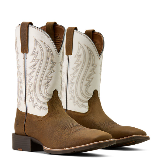 Ariat Mustang Brown Sport Big Country Wide Square Toe Cowboy Boot