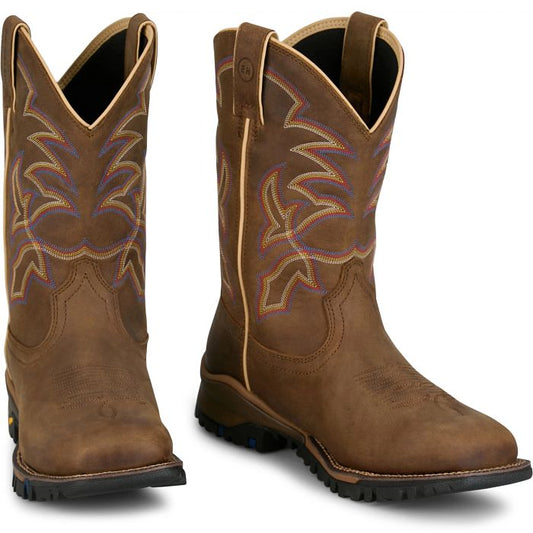 Tony Lama Roustabout 11" Tan Waterproof Boot