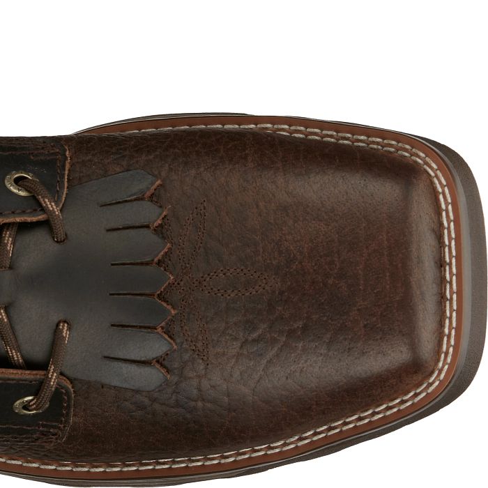 Tony Lama High Range Brown Pecan 8" Waterproof Comp Toe Work Boot