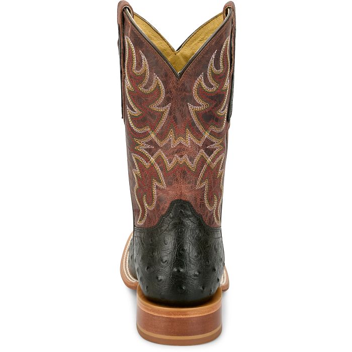 Tony Lama Blaine Chocolate Full Quill Ostrich Boot