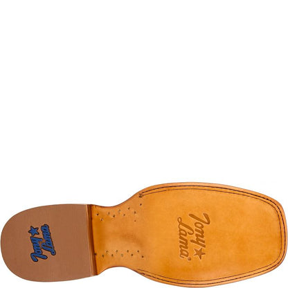 Tony Lama Blaine Chocolate Full Quill Ostrich Boot