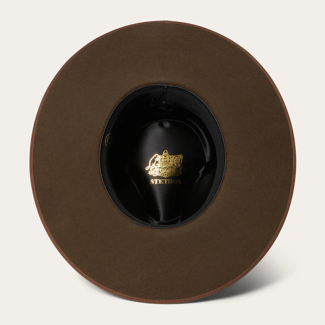 Stetson Midtown Oak Wide Flat Brim Hat