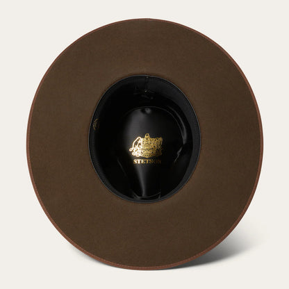 Stetson Midtown Oak Wide Flat Brim Hat