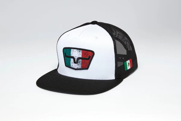Kimes Ranch White Tri Color Hat