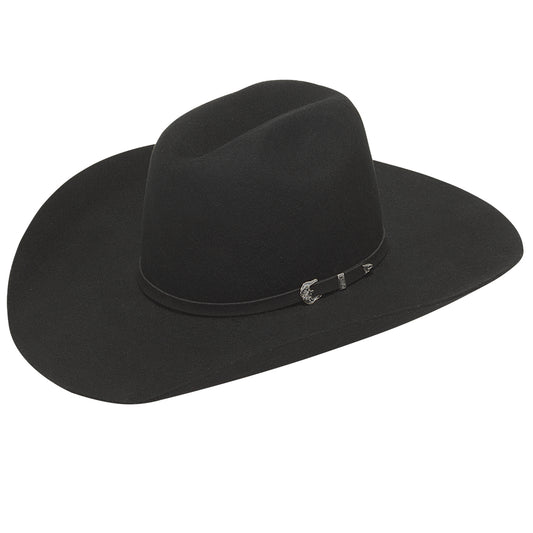 Twister 3X Black Wool Cowboy Hat