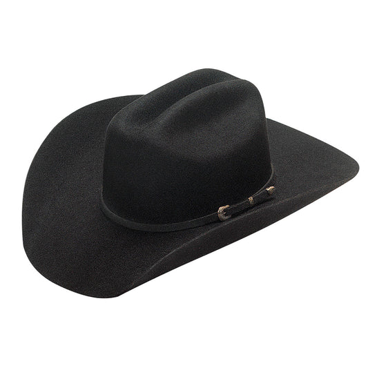 TWISTER DALLAS BLACK WOOL WESTERN HAT