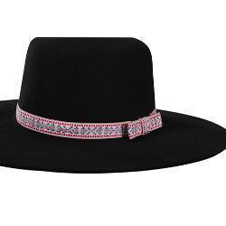 XOXO Pink Shimmery Hat Band