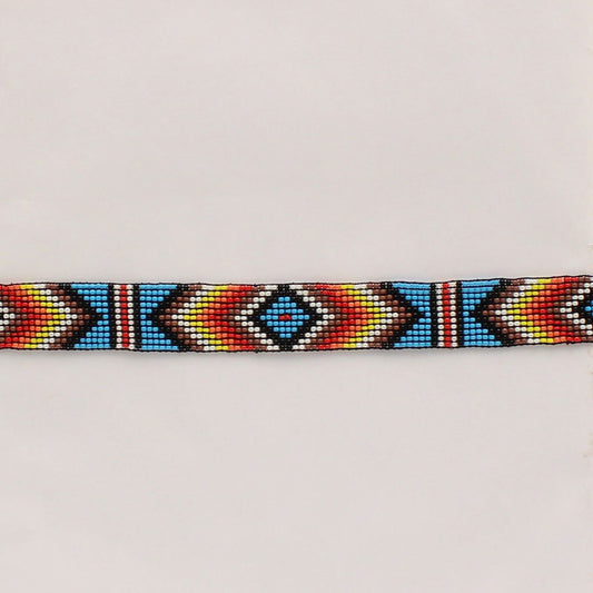 TWISTER HATBAND BEADED STRETCH MULTICOLORED