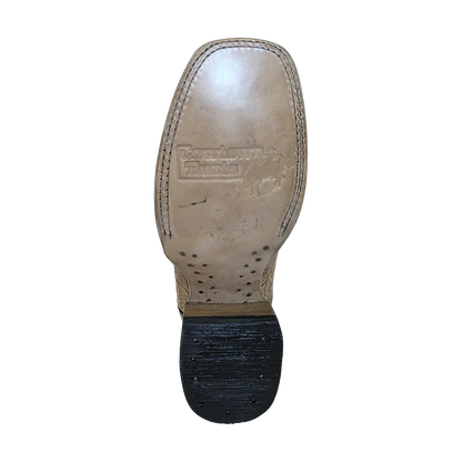 Cowtown Natural Oryx Tooled Boot