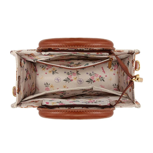 Wrangler Western Print Cowgirl Tote Bag/Crossbody