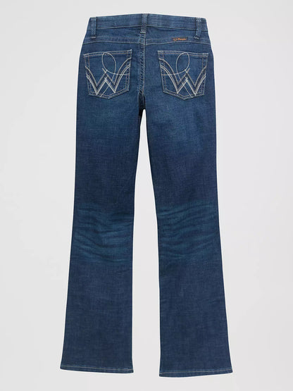 Wrangler Q-Baby Boot Scootin Mid-Rise Bootcut Ultimate Riding Jean
