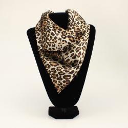 BROWN LEOPARD WILD RAG