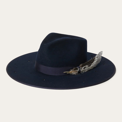 Stetson Night Sky Navy Fedora