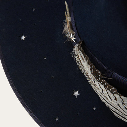 Stetson Night Sky Navy Fedora