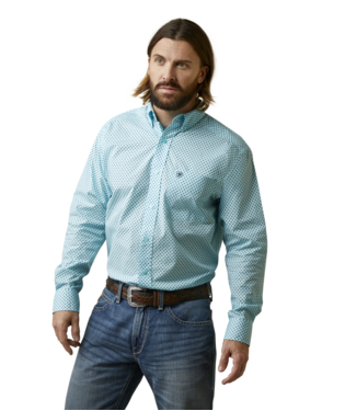 Ariat Turquoise Osburn Classic Fit Shirt