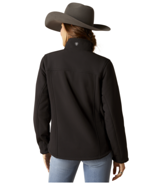 Ariat Ladies Black Berber Back Softshell Jacket