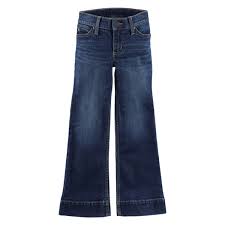 Wrangler Girls High Rise Trouser Jean