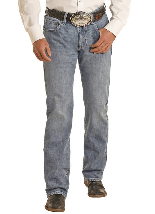 ROCK & ROLL VINTAGE 46' RELAXED TAPERED STACKABLE BOOTCUT JEANS