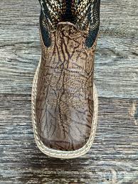 SMOKY MOUNTAIN KIDS' PRESLEY BROWN SQUARE TOE BOOT