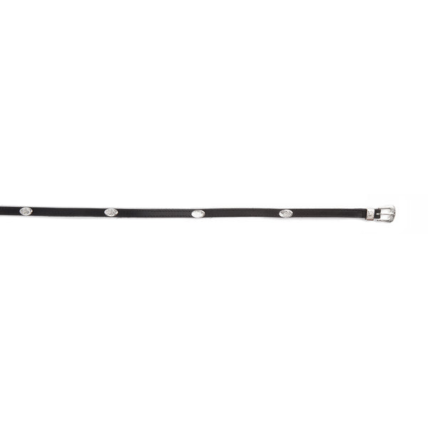 Mustang Ridge Black Waxy Leather Hatband
