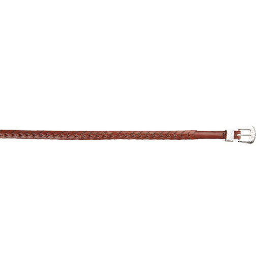 Mustang Ridge Cognac V Braided Hatband