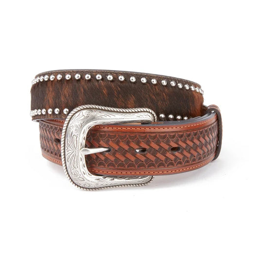 Mustang Ridge Brindle Leather Belt