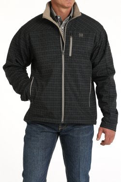 Cinch Navy Stripped Bonded Jacket
