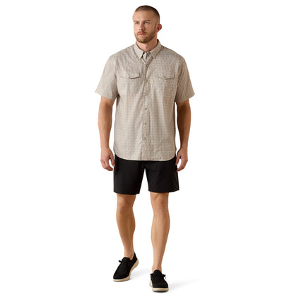 Ariat VentTEK Island Fossil Classic Fit Snap Shirt