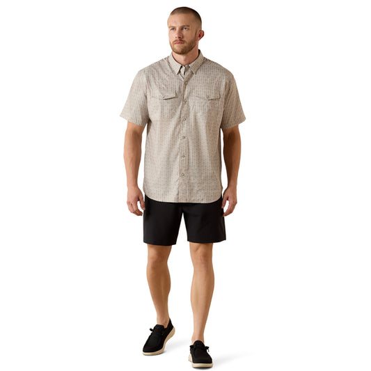 Ariat VentTEK Island Fossil Classic Fit Snap Shirt