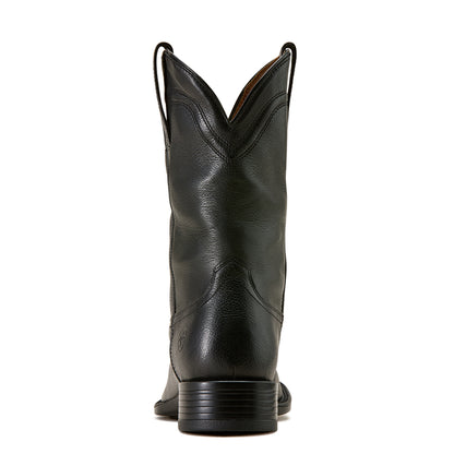 Ariat Alden Eclipse Black Wide Square Toe Western Boot