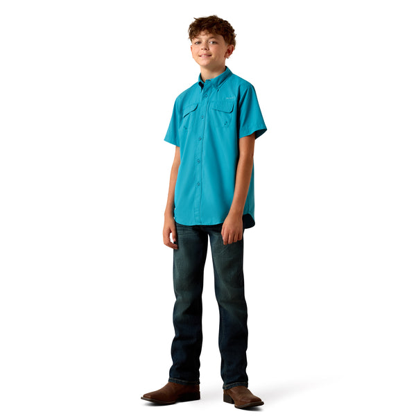 Ariat VentTEK Blue Moon Turquoise Outbound Classic Fit Shirt