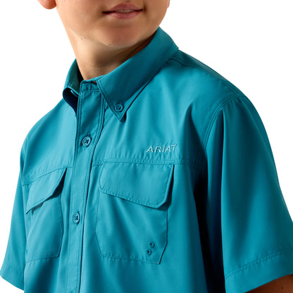 Ariat VentTEK Blue Moon Turquoise Outbound Classic Fit Shirt