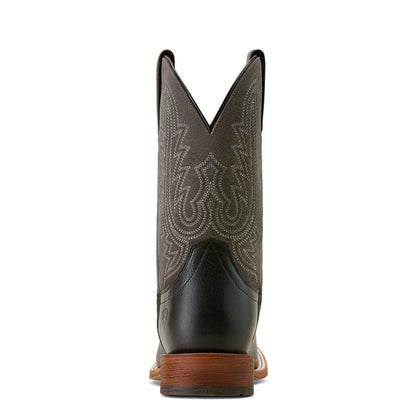 Ariat County Roads Nightshade Black Wide Square Toe Cowboy Boot