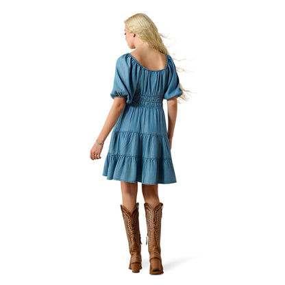 Ariat Juliet Light Wash Indigo Dress
