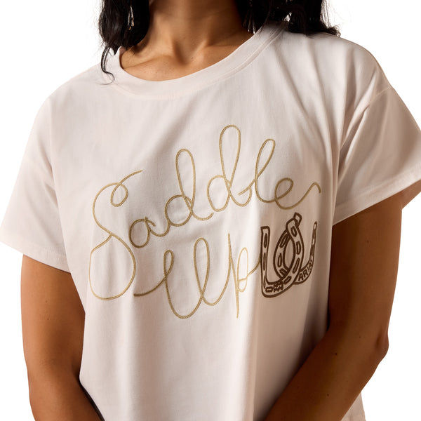 Ariat Sea Salt Saddle Up T-Shirt