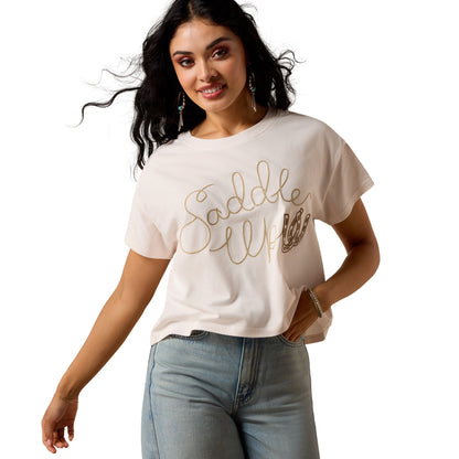 Ariat Sea Salt Saddle Up T-Shirt