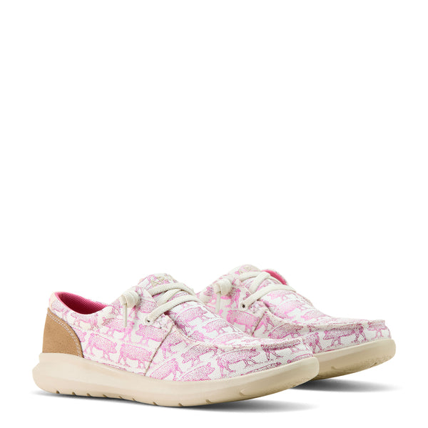 Ariat Pink Piggy Print Hilo