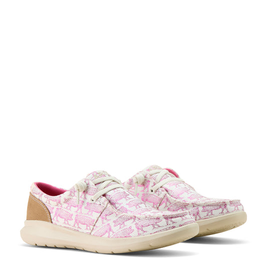 Ariat Pink Piggy Print Hilo