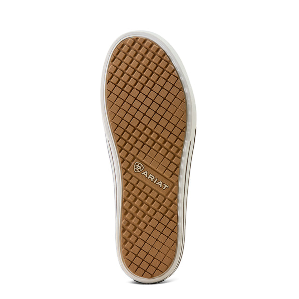 Ariat Skylar Brown Floral Embossed Slip On Shoe