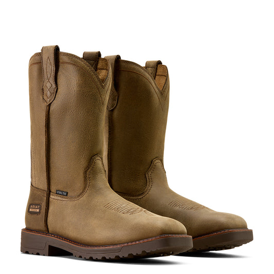 Ariat Activator Brown Bomber Wide Square Toe Work Boot