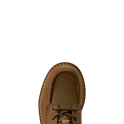 Ariat Kid's Lift Lacer Distressed Brown Moc Toe Boot