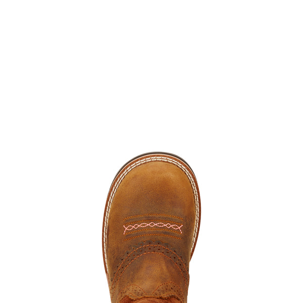 Ariat Fatbaby Powder Brown Cowgirl Western Boot