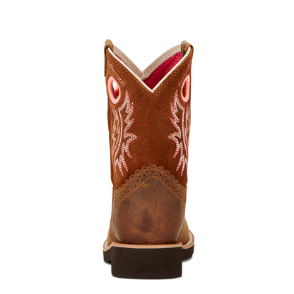 Ariat Fatbaby Powder Brown Cowgirl Western Boot