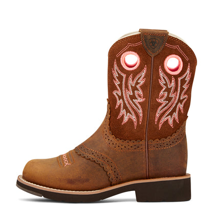 Ariat Fatbaby Powder Brown Cowgirl Western Boot