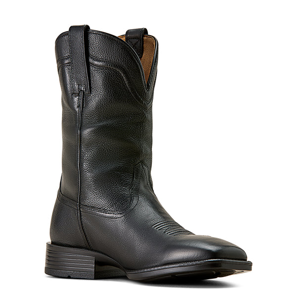 Ariat Alden Eclipse Black Wide Square Toe Western Boot