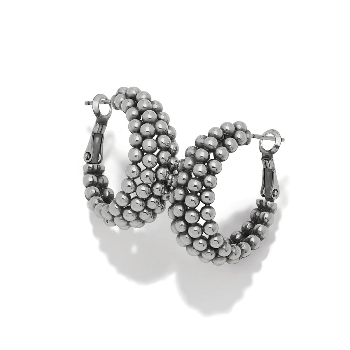Brighton Pretty Tough Blossom Hoop Earrings
