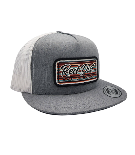 RED DIRT SERAPE HEATHER GREY HAT